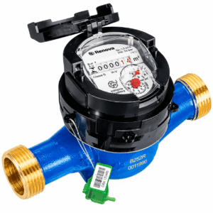 HIDROMETRO MULTIJATO Q3 4,0 R80 DN20 190MM - PRE EQUIPADO - METALICO - RN
